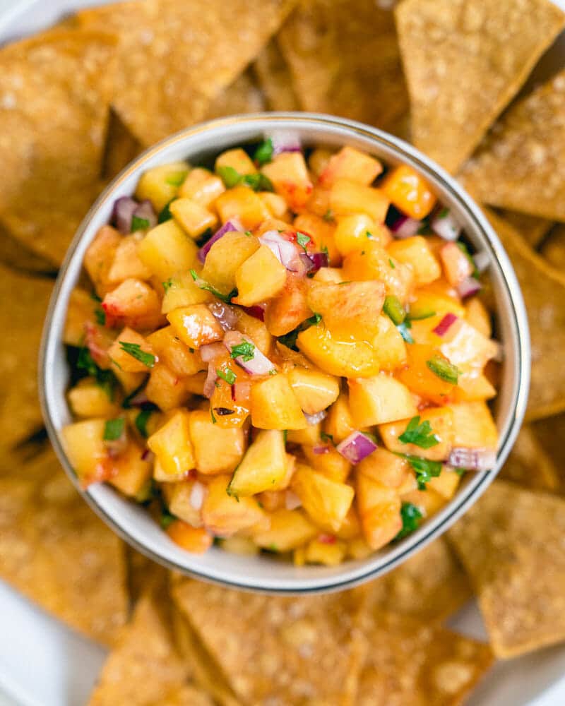 How to Create Fresh Peach Salsa