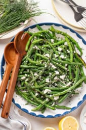 Lemon Feta Grilled Green Bean Salad Recipe for a Revitalizing Summer Flavor