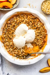 Nutritious Morning-Friendly Delicate Peach Crisp Recipe