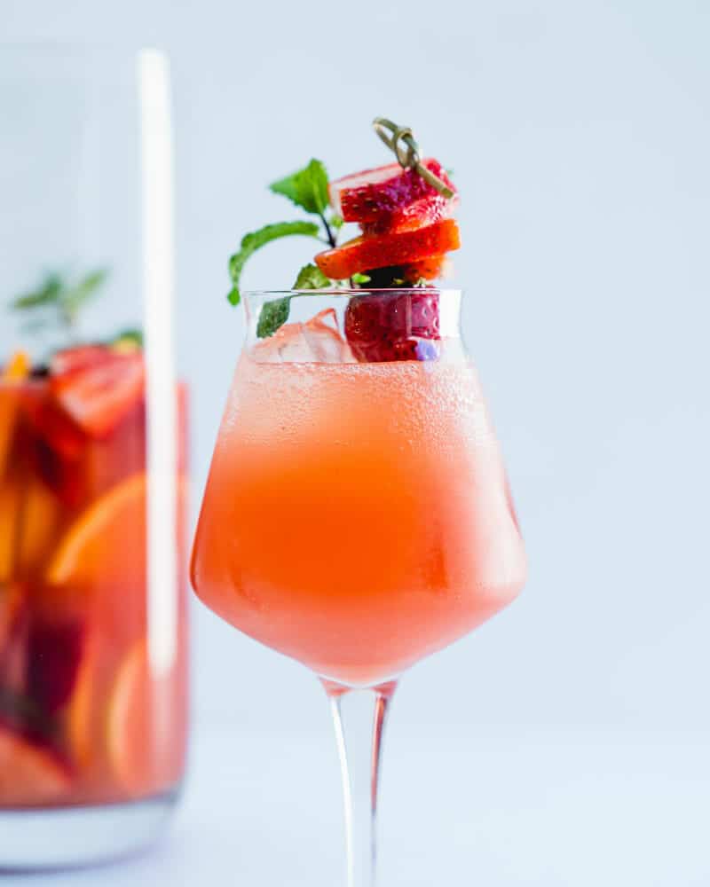 Revitalizing Strawberry Sangria Recipe