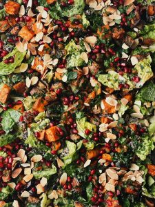Sweet Potato, Eggplant, and Tahini Salad Formula