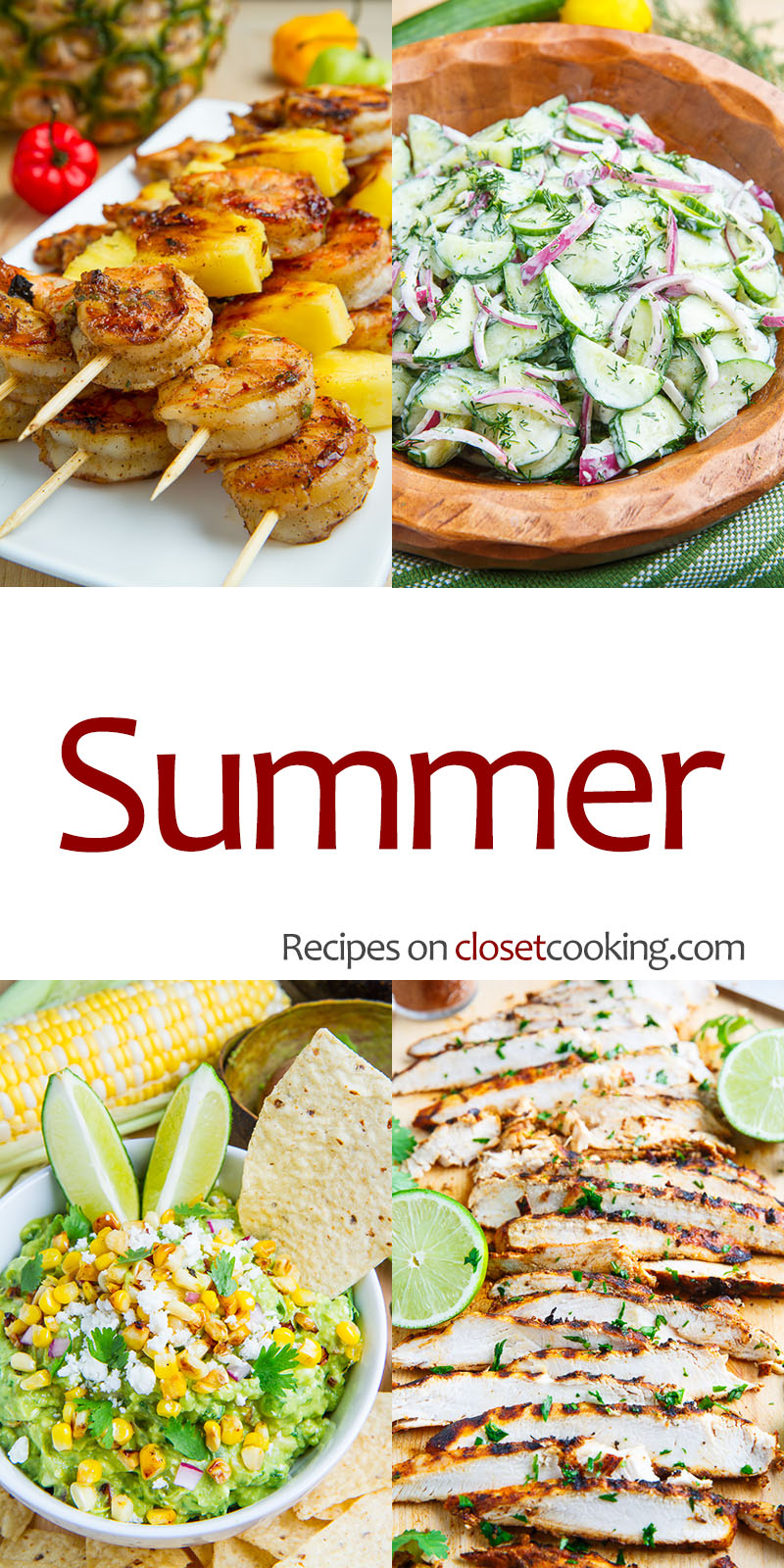 Tasty Recipes for the Summer Months