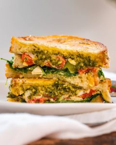 Antipasto Panini with Pesto