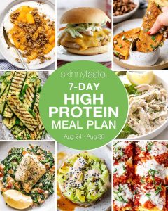 High-Protein Meal Plan for One Week