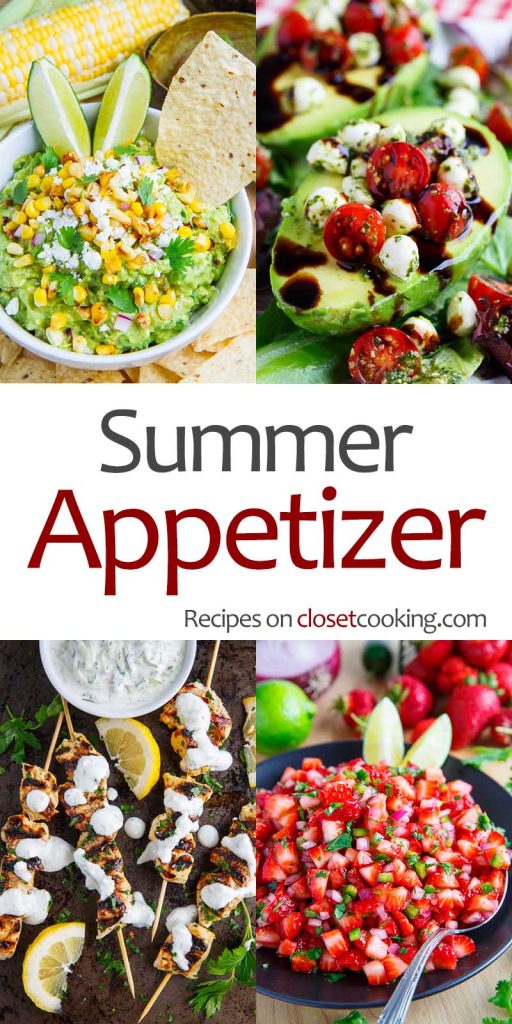 Invigorating Summer Starter Suggestions
