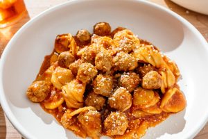 Mini Meatball Pasta Recipe