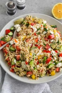 Orzo Pasta Salad: An Easy and Fast Recipe