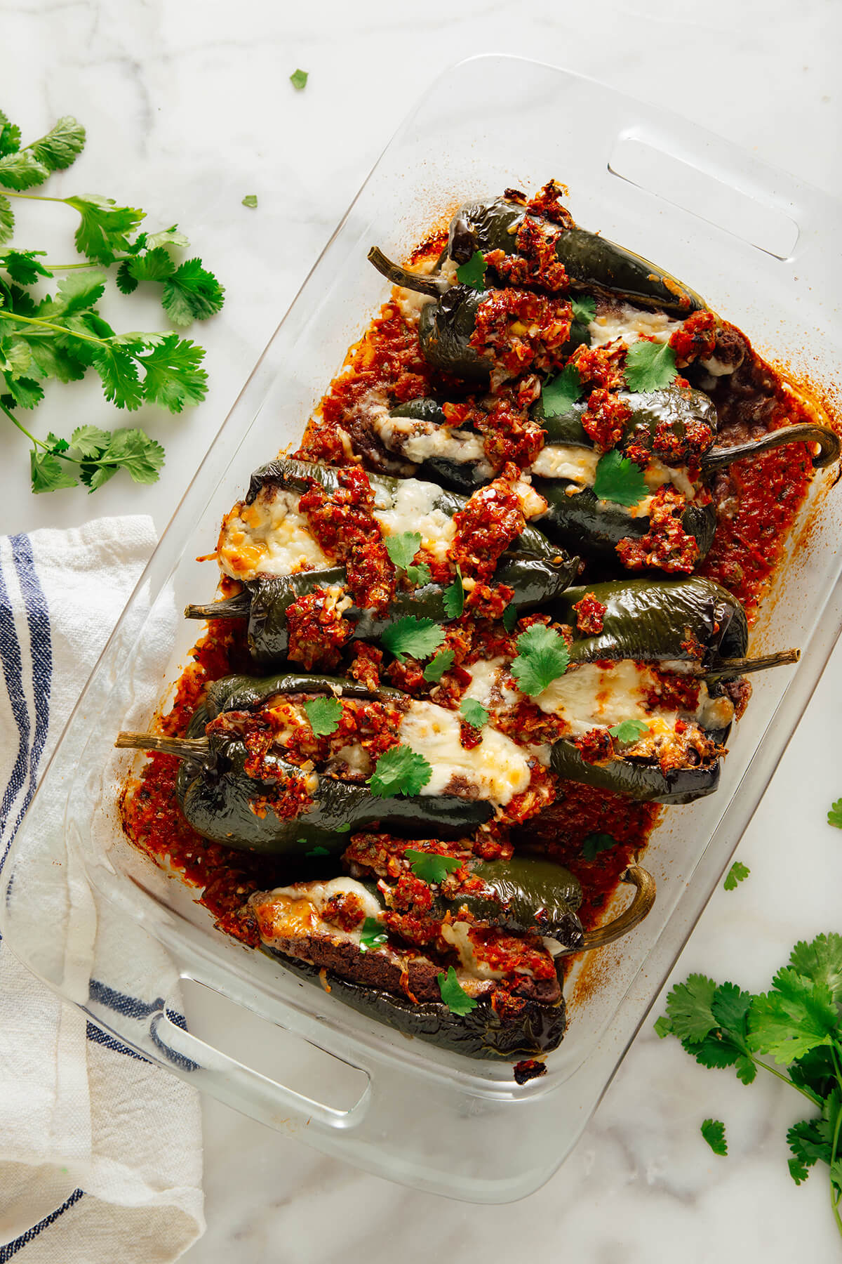 Poblano Peppers Stuffed with Delicious Fillings