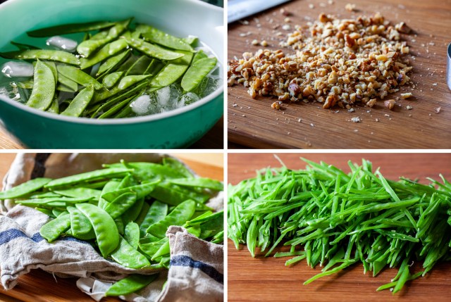 Snow Pea and Avocado Salad Instructions