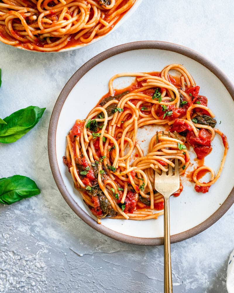 Spaghetti Prepared in an Instant Pot