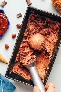 Vegan Chocolate Hazelnut Ice Cream Formula
