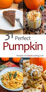 A Compilation of 31 Perfect Pumpkin Recipes