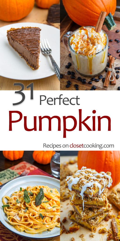 A Compilation of 31 Perfect Pumpkin Recipes