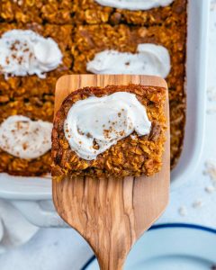 Baked Pumpkin Oatmeal