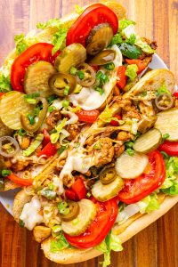 Cajun-Seasoned Chicken and Cheese Sandwich