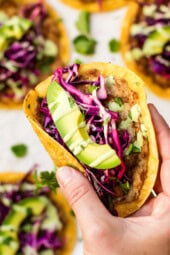 Crispy and Saucy Chicken Smash Tacos Simplified