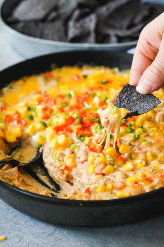 Easy Bean and Cheese Dip Recipe