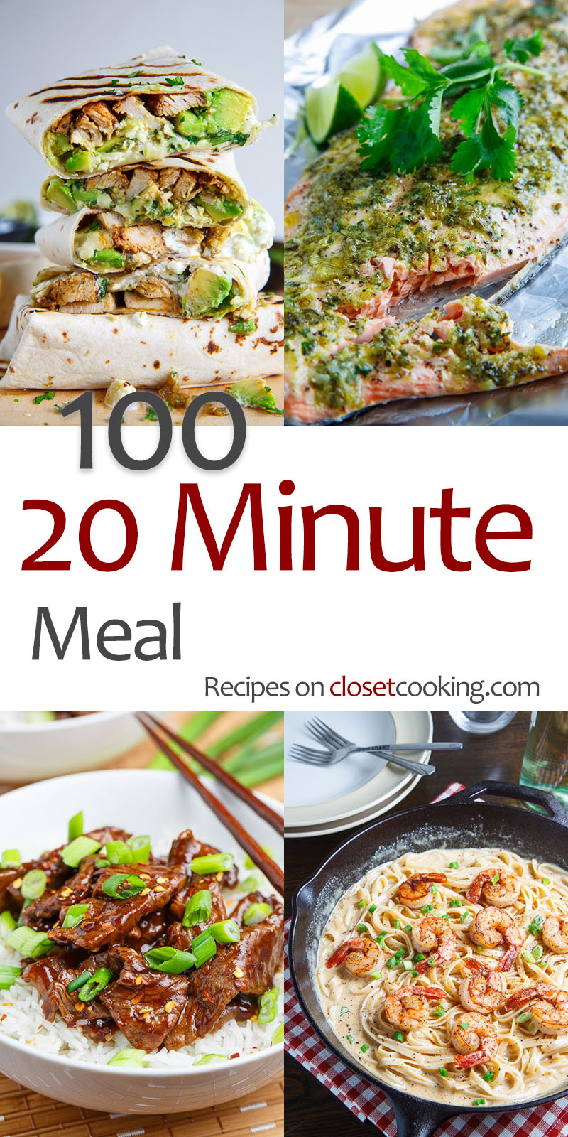 Fast and Simple 20-Minute Recipes