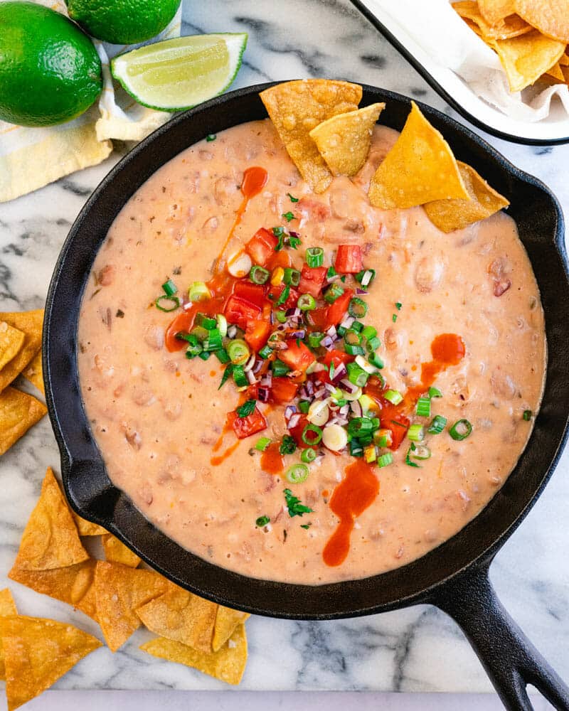 Fast and Simple Bean Dip Recipe in 5 Minutes