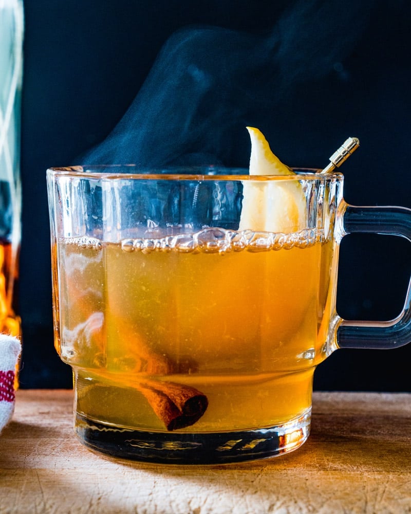 Hot Spiced Rum Drink