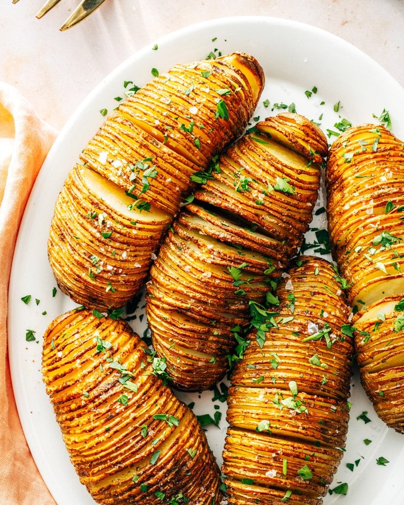 How to Prepare Hasselback Potatoes