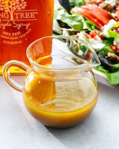 Maple-Enhanced Vinaigrette Dressing Recipe