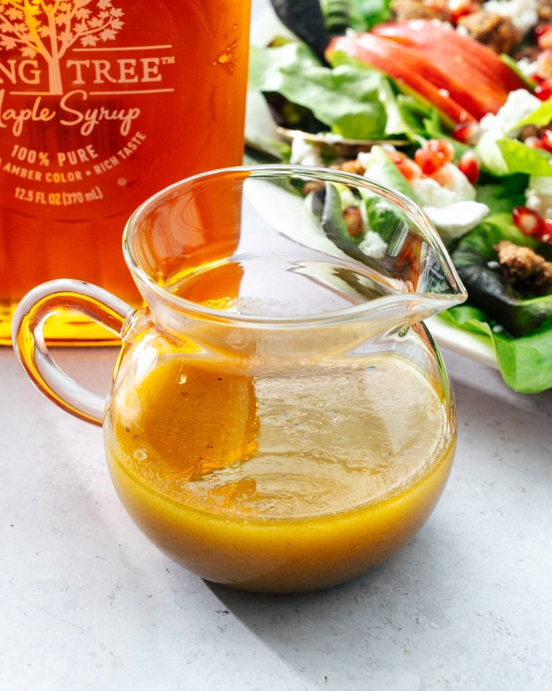 Maple-Enhanced Vinaigrette Dressing Recipe