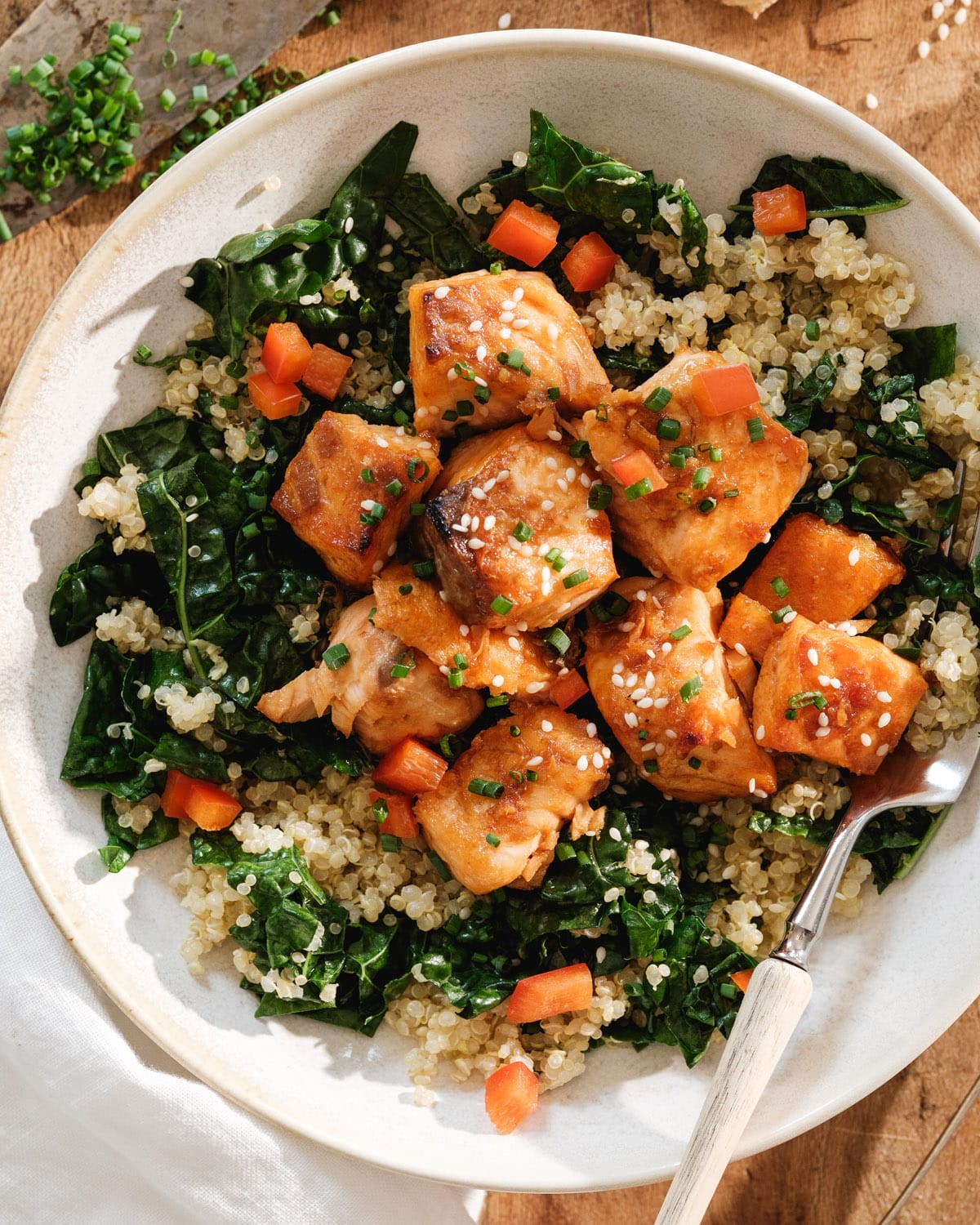 Salmon with Soy Ginger Sauce