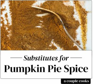 Top Substitutes for Pumpkin Pie Spice