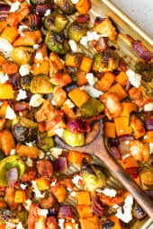 Ultimate One-Pan Dish: Comforting Autumn Chicken Sheet Pan Supper with Feta