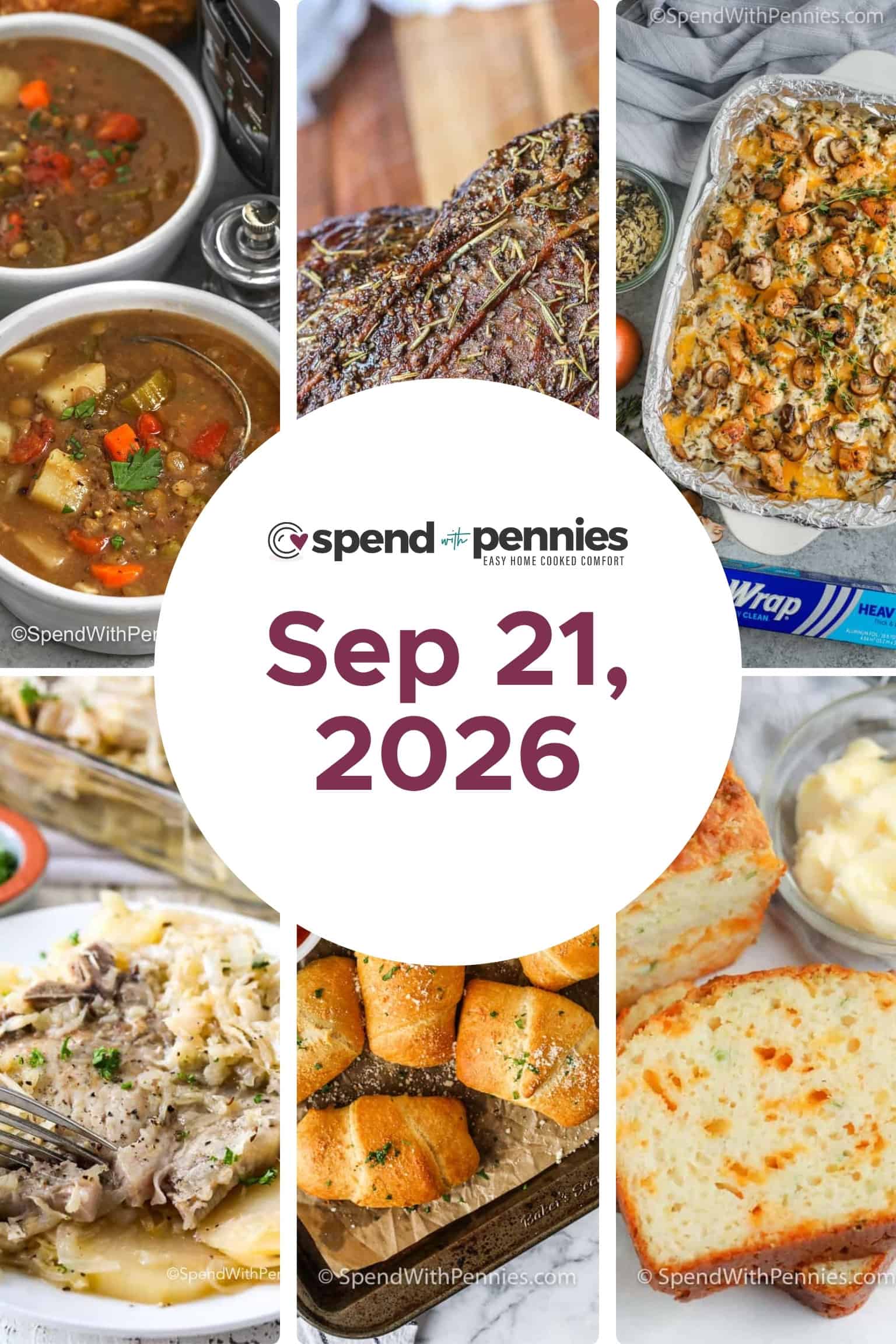 Weekly Eating Schedule for September 21, 2026