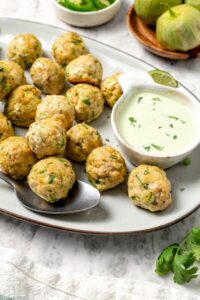 Baked Southwest Turkey Meatballs