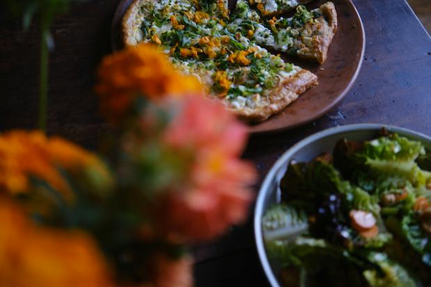 Banana Pepper & Goat Cheese Tart