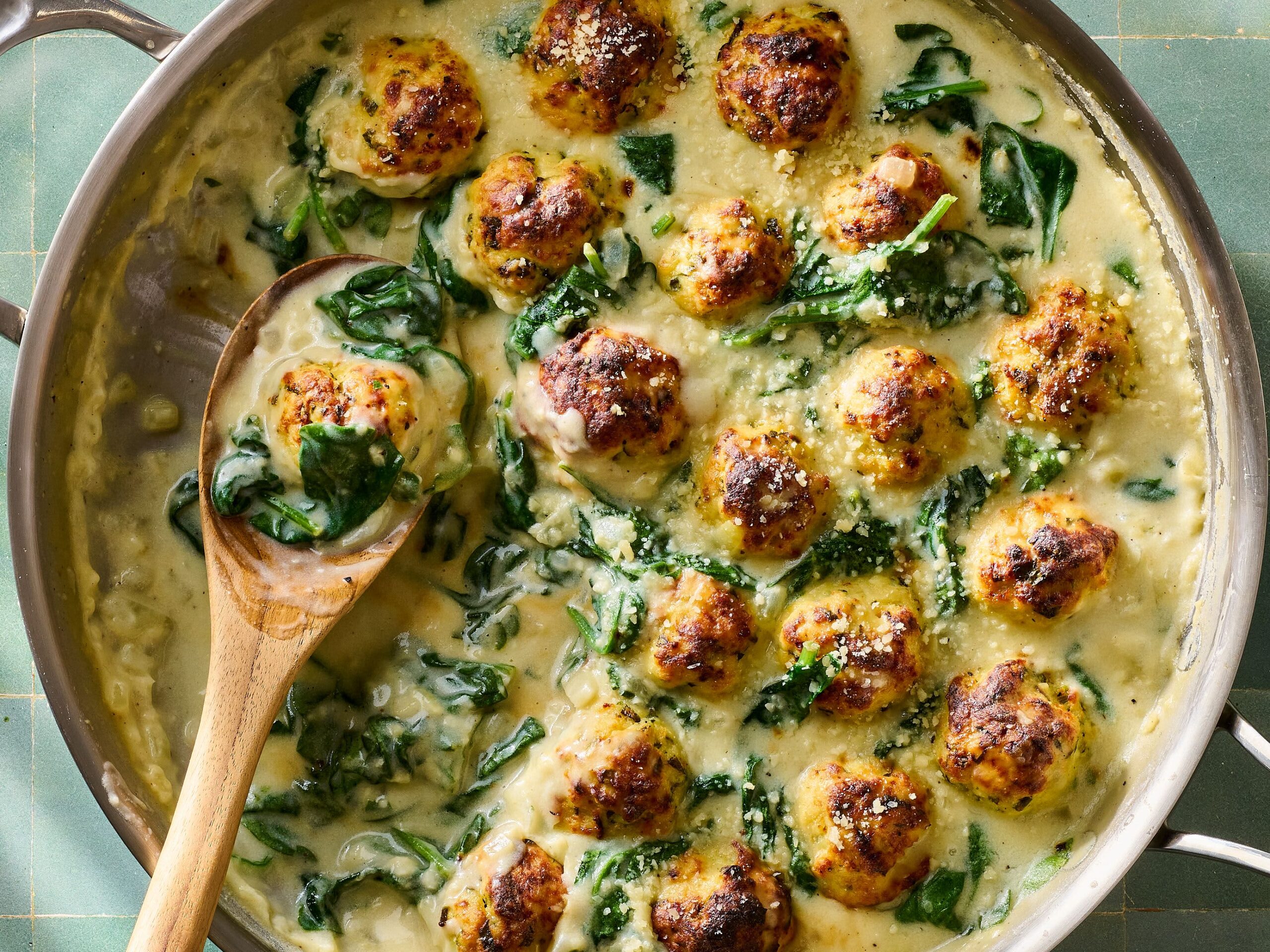 Chicken Florentine Meatballs