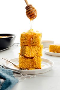 Cornbread Prepared Without Gluten