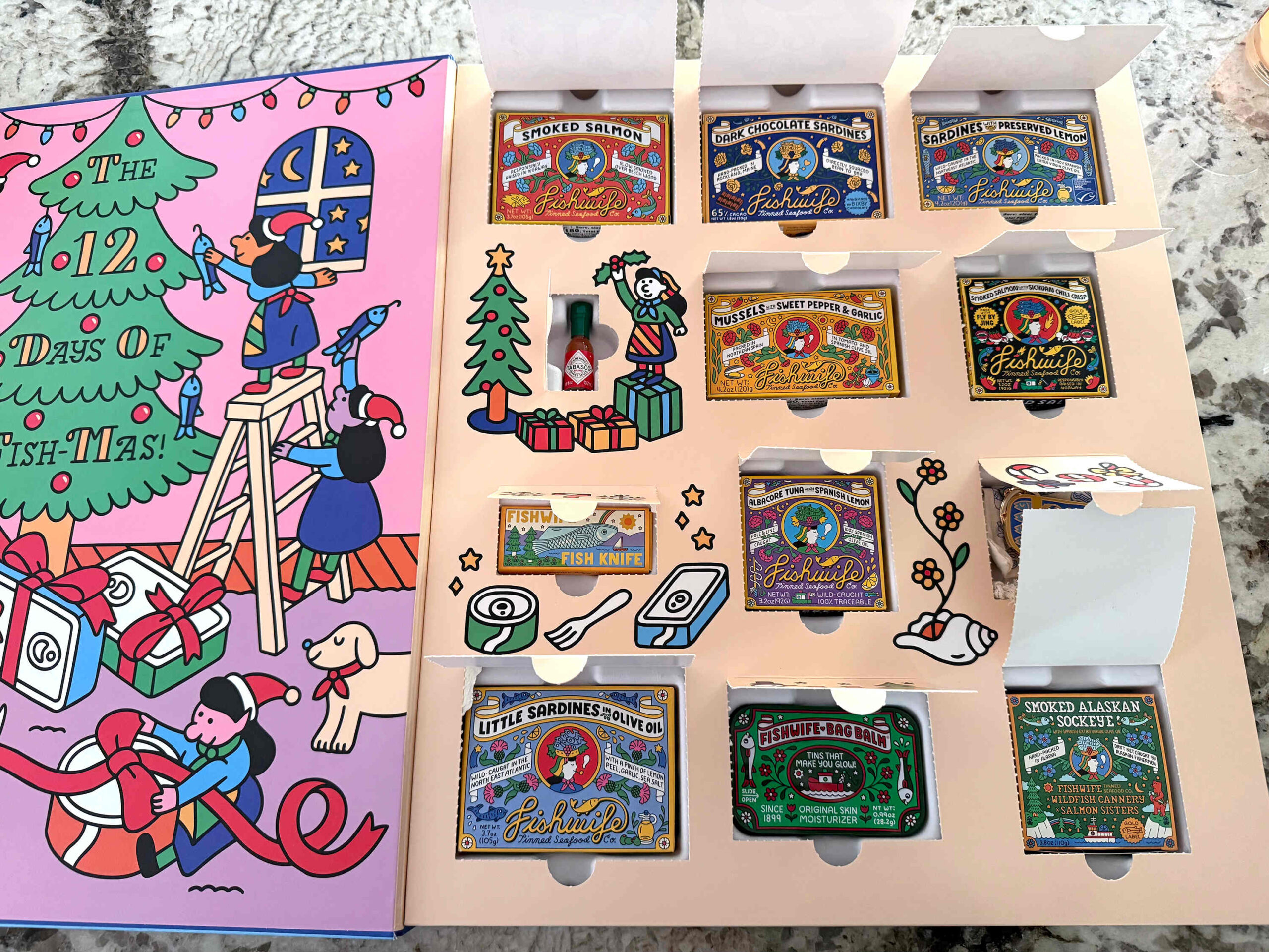 Fishwife, Fancy Chocolates, and More: The 10 Best Advent Calendars for Food-Lovers Are Already Selling Out