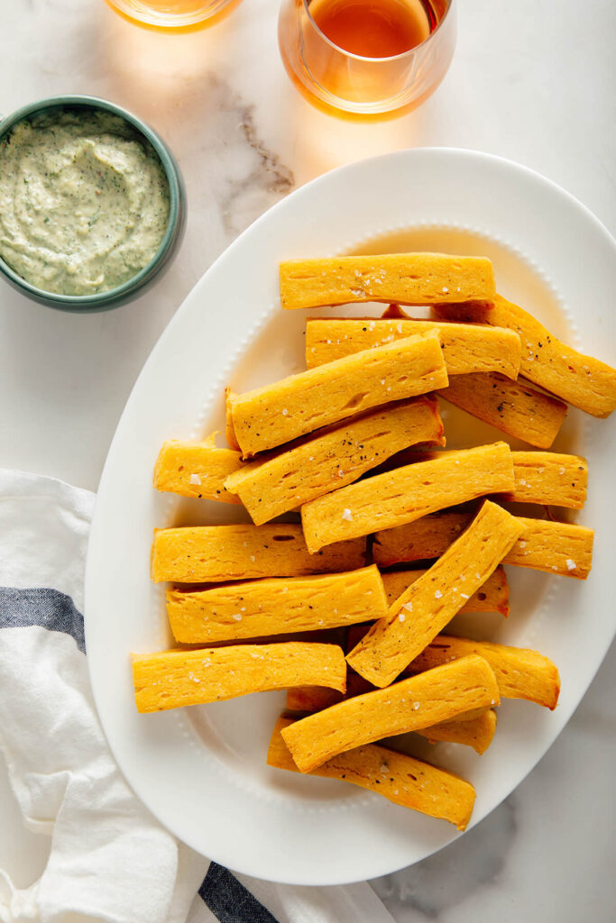 Panisses (Chickpea Fries)