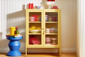This 1970s-Inspired Kitchen Storage Piece Is on Rare Sale (Itâs Available in So Many Pretty Colors!)