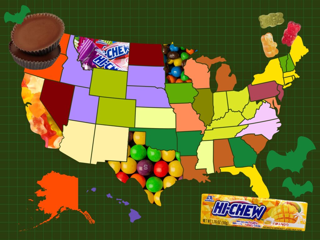 This Map Shows Which Halloween Candy Outshines the Rest in Your State